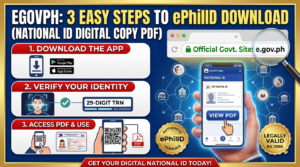 3 Easy Steps to Your ePhilID Download National ID Digital Copy PDF