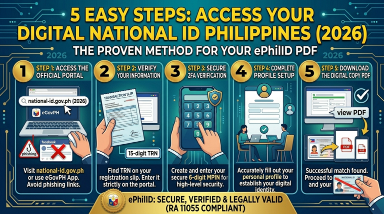 Digital National ID Philippines 5 Easy Steps to Access (2026)