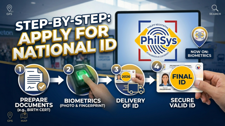 How to Apply for National ID Philippine (PhilSys) in 2026