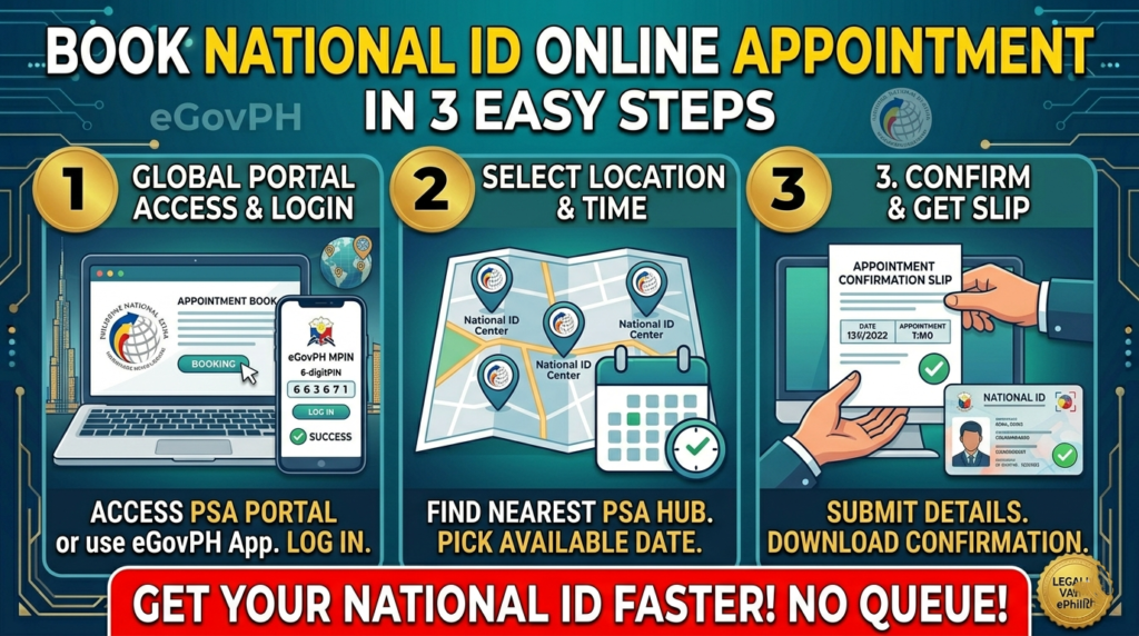 How to Book Your National ID Online Appointment in 3 Steps