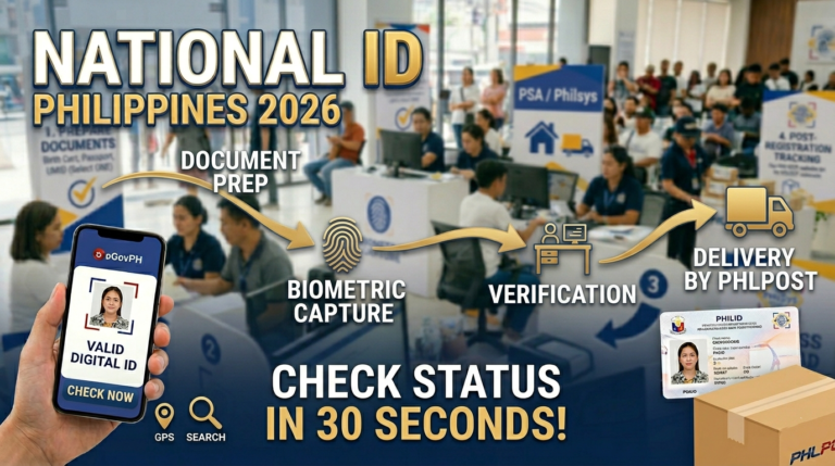 How to Check National ID Delivery Status in the Philippines