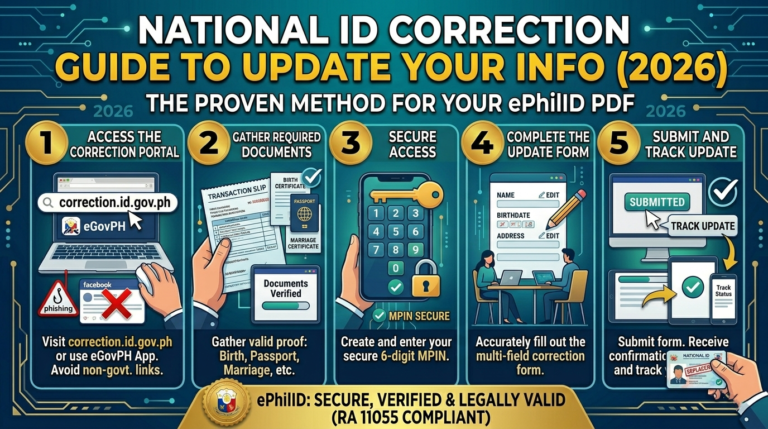 National ID Correction Guide to Update Your Info (2026)