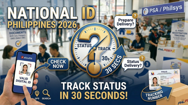 National ID Tracking Philippines: Check Status in 30 Seconds