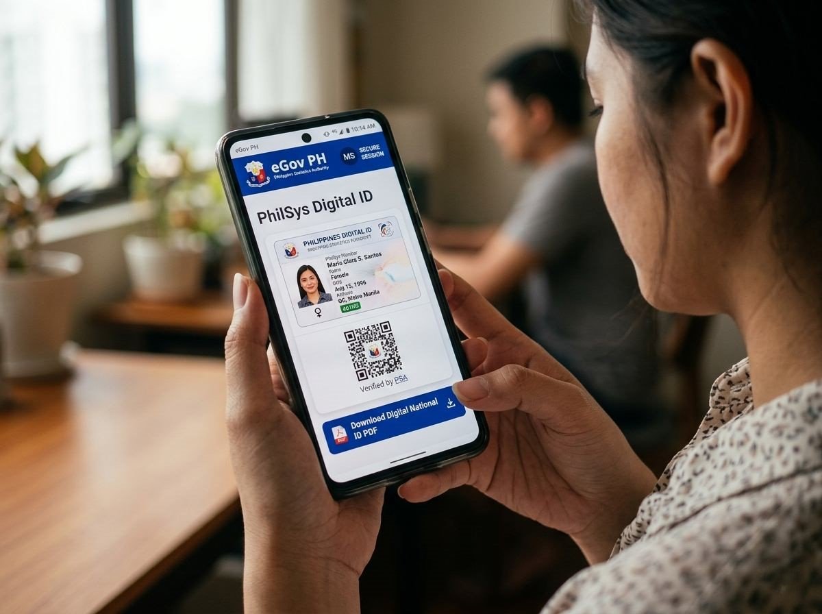 How to Download National ID as PDF: eGovPH App