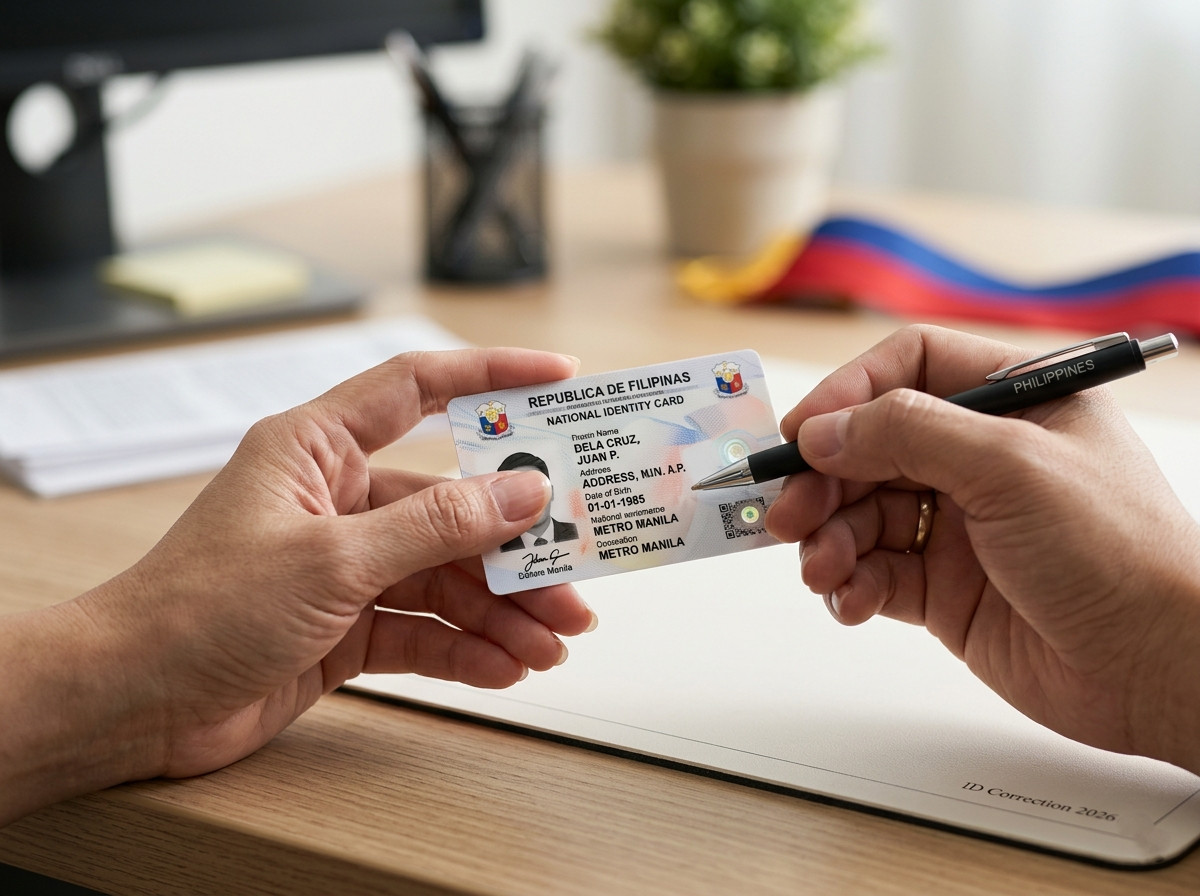 How to Correct National ID Details 2026 — Fix Name, Birthday & Address ...