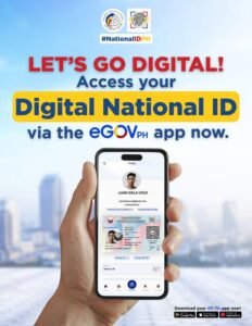 Philippine national id for bank account opening at BPI UnionBank