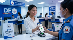 Philippine national id for passport application at DFA