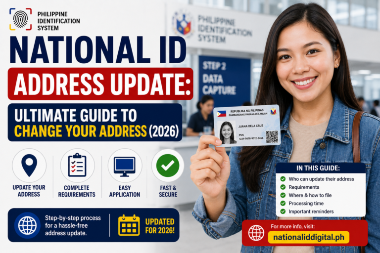 National ID Address Update: Guide to Change Your Address (2026)