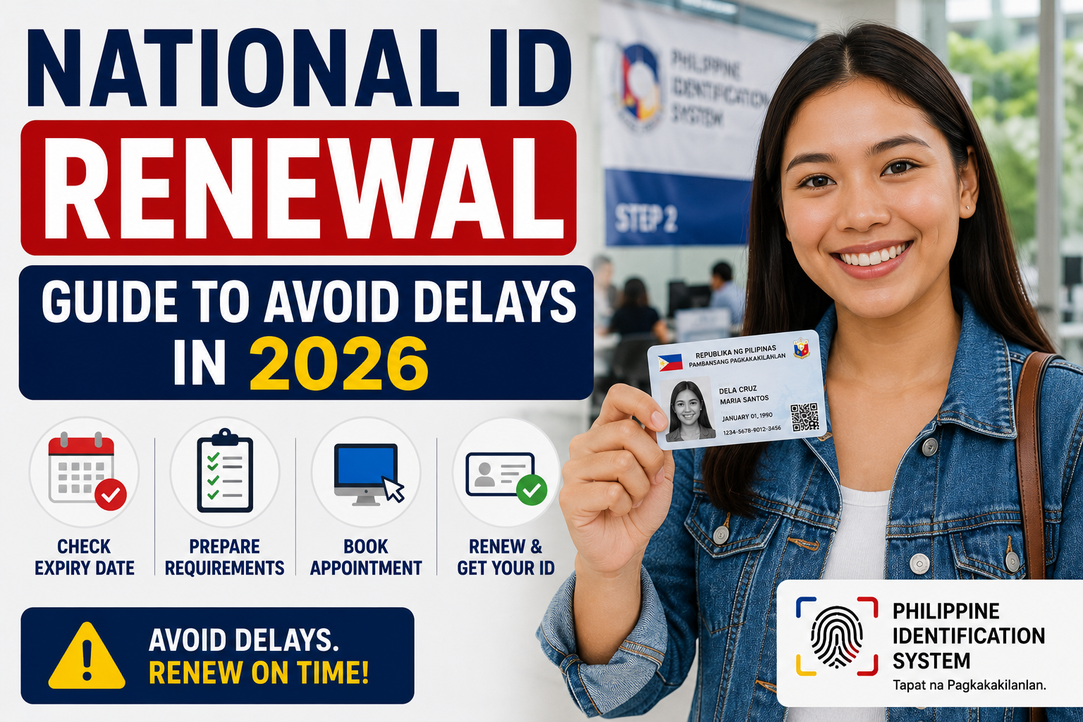 National ID Renewal: Guide to Avoid Delays in 2026