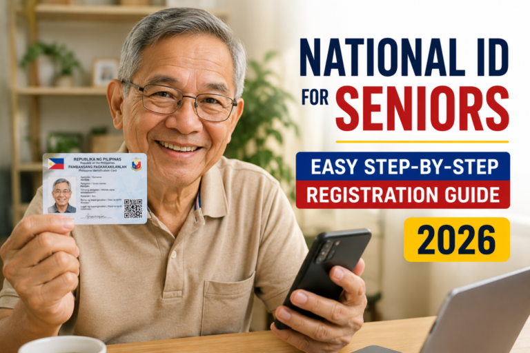 National ID for Senior Citizens Philippines (2026 Guide)