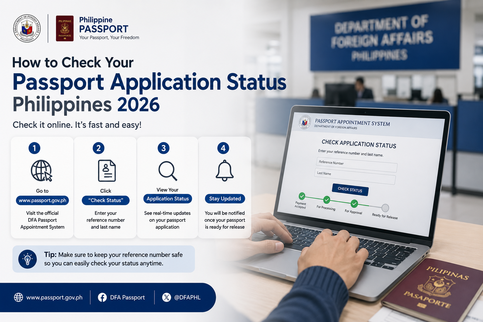 How to Check Your Passport Application Status Philippines 2026