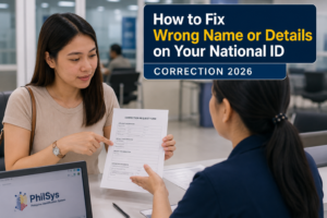 How to Fix Wrong Name or Details on Your National ID Correction 2026