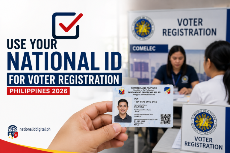 How to Use Your National ID for Voter Registration in the Philippines (2026)