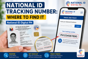 National ID Tracking Number Where to Find It National Id Digital PH