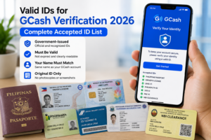 Valid IDs for GCash Verification 2026 — Complete Accepted ID List