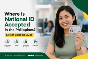Where is National ID Accepted in the Philippines List of Valid IDs 2026