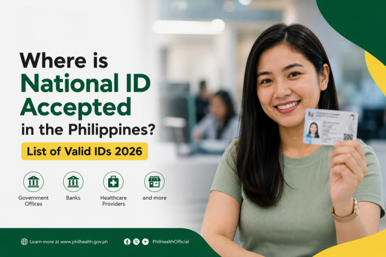 Where is National ID Accepted in the Philippines? List of Valid IDs 2026