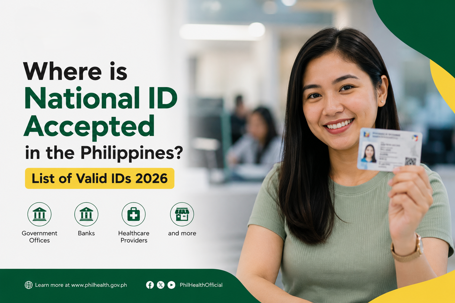 Where is National ID Accepted in the Philippines? List of Valid IDs 2026