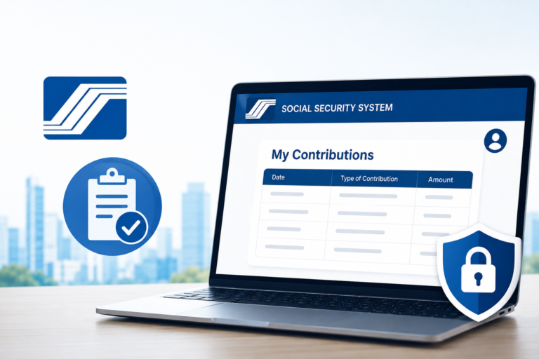 How to Check SSS Contribution Online (My.SSS Portal Guide 2026)