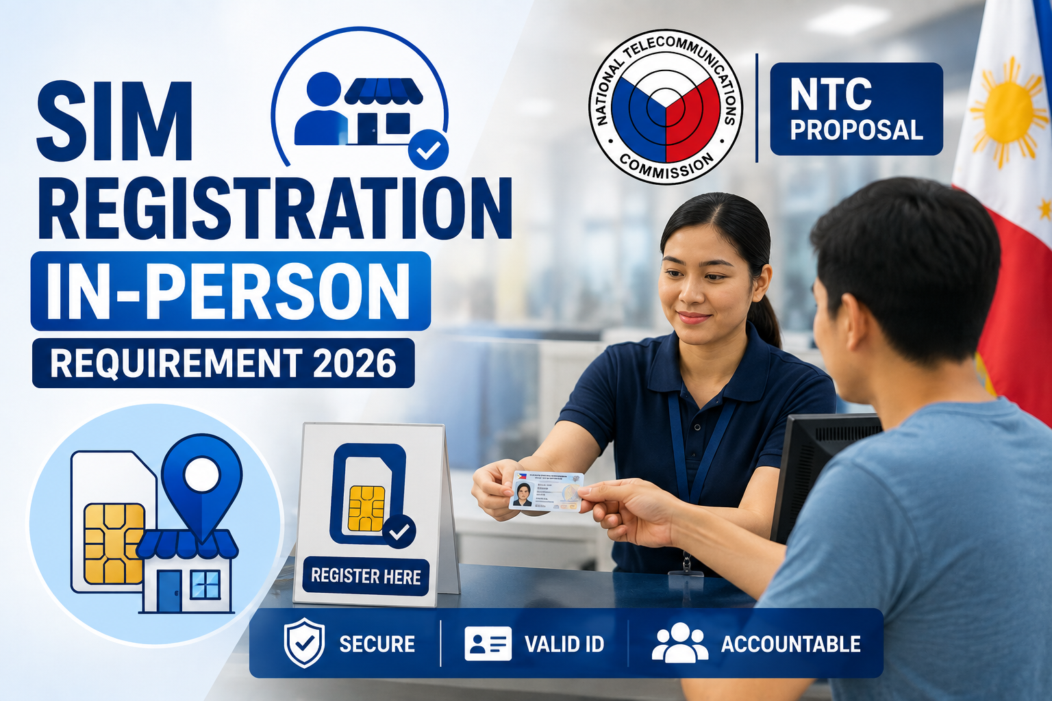 SIM Registration In-Person Requirement 2026: Important NTC Update