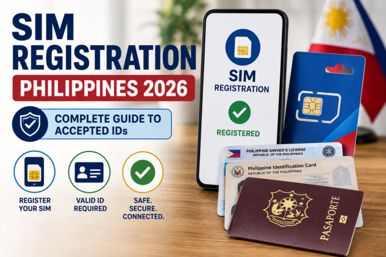 SIM Registration Requirements Philippines 2026 (All IDs)