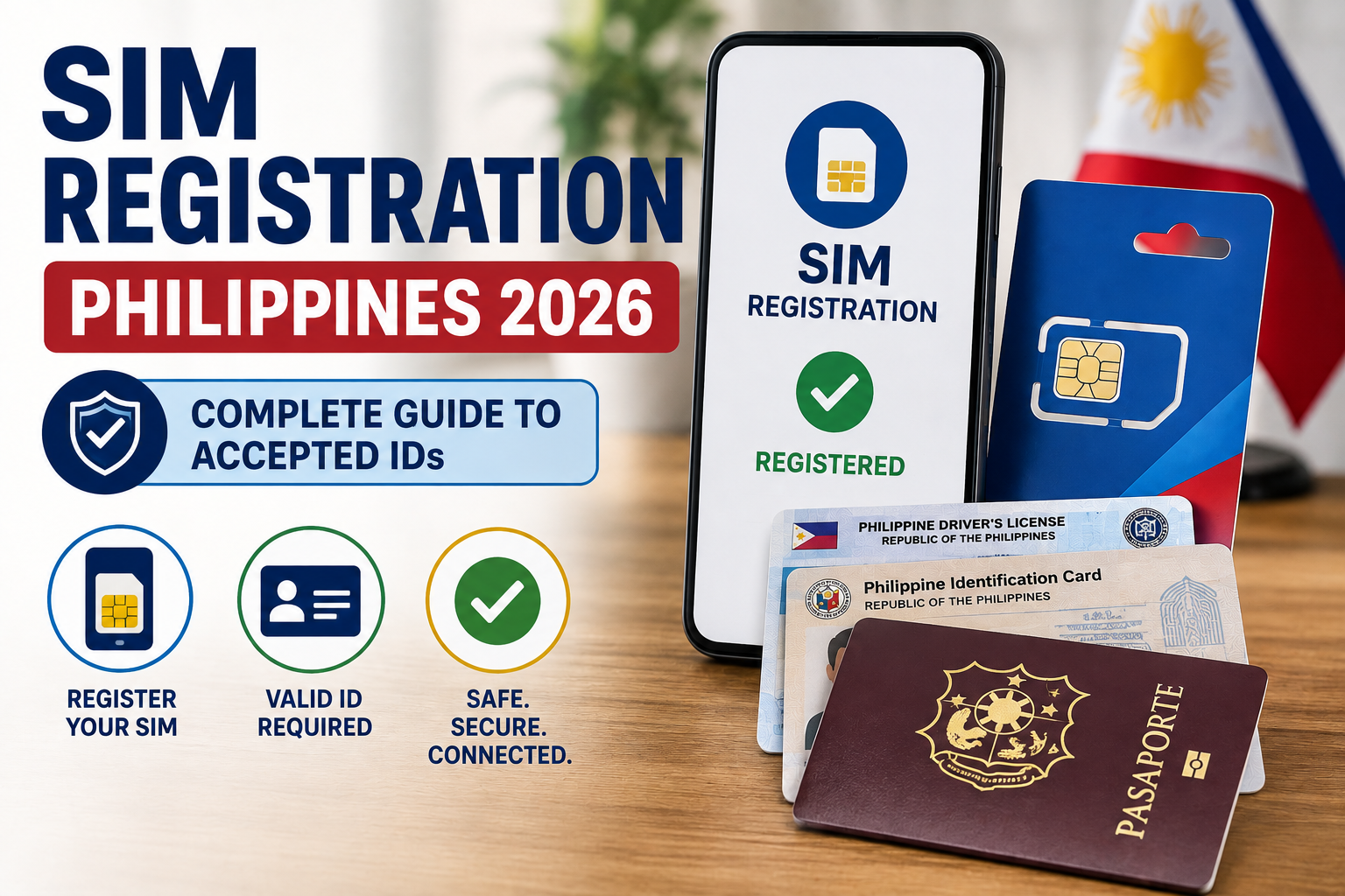 SIM Registration Requirements Philippines 2026 (All IDs)